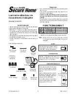 Preview for 13 page of Heath Zenith Motion Sensing Halogen Fixture SH-5525 Owner'S Manual