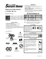 Preview for 7 page of Heath Zenith Motion Sensor Light Control SH-5105 Owner'S Manual