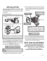 Preview for 2 page of Heath Zenith Replacement Motion Sensor SH-5407 Owner'S Manual