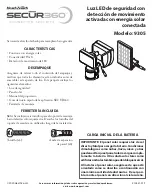 Preview for 9 page of Heath Zenith SECUR360 9305 Installation Manual