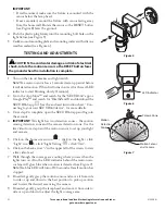 Предварительный просмотр 4 страницы Heath Zenith SECUR360 9311 Important Safety And Installation Information