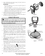 Предварительный просмотр 20 страницы Heath Zenith SECUR360 9311 Important Safety And Installation Information