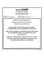 Preview for 32 page of Heath Zenith Secure Home 180 Motion Sensor Reference Manual