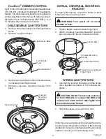 Предварительный просмотр 2 страницы Heath Zenith Secure Home 4303 Manual