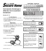 Preview for 11 page of Heath Zenith Secure Home 5215 Quick Start Manual