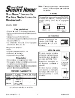 Preview for 7 page of Heath Zenith Secure Home DualBrite 4541 Manual