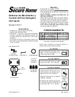 Preview for 7 page of Heath Zenith Secure Home SH-5311 Owner'S Manual