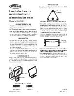 Preview for 5 page of Heath Zenith Secure Home SH-7001 Owner'S Manual