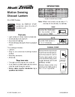 Heath Zenith SL-4190 Series Owner'S Manual preview