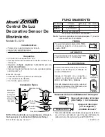 Предварительный просмотр 5 страницы Heath Zenith SL-5210 User Manual