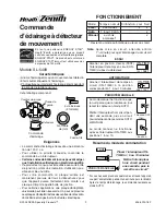 Предварительный просмотр 9 страницы Heath Zenith SL-5408 Owner'S Manual