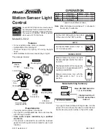 Heath Zenith SL-5412 Owner'S Manual предпросмотр