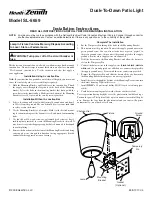 Предварительный просмотр 1 страницы Heath Zenith SL-5659 Installation Instructions Manual