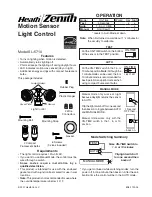 Preview for 1 page of Heath Zenith SL-5710 Manual