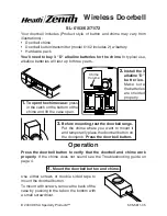 Preview for 1 page of Heath Zenith SL-6153 User Manual