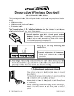 Preview for 1 page of Heath Zenith SL-6155 Series Owner'S Manual