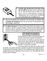 Preview for 10 page of Heath Zenith SL-6197-B - Heath - Traditional Owner'S Manual