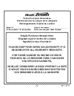 Preview for 32 page of Heath Zenith SL-6201 - Heath - Wireless Pushbutton Owner'S Manual