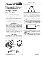 Предварительный просмотр 9 страницы Heath Zenith SL-7001 User Manual