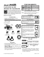 Preview for 6 page of Heath Zenith SL-9526 User Manual