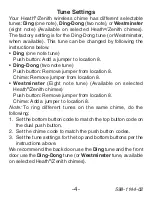 Preview for 4 page of Heath Zenith Wireless Dual Push Button Accessory SL-6200 Owner'S Manual