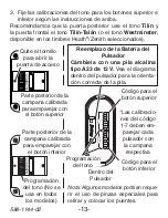 Preview for 13 page of Heath Zenith Wireless Dual Push Button Accessory SL-6200 Owner'S Manual