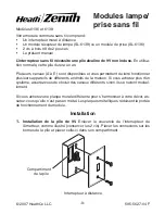 Предварительный просмотр 9 страницы Heath Zenith Wireless Lamp/Outlet Modules 6136 Product Manual