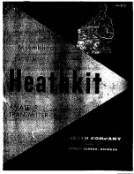 Heath Heathkit DX-35 Assembly Manual preview