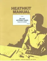 Heath Heathkit SA-2060A Manual preview