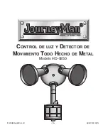 Preview for 15 page of HeathCo HD-9250-BZ-C - Heath - 270 Degree Journeyman Motion Sensing Security Light Owner'S Manual