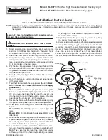 HeathCo JorneyMan HD-9272 Installation Instructions Manual предпросмотр