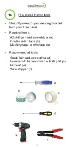 Preview for 2 page of HeathCo Secur360 SL-9600-90 Quick Start Manual