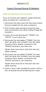 Preview for 24 page of HeathCo Secur360 SL-9600-90 Quick Start Manual