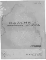 Heathkit GD-125 Assembly Manual preview