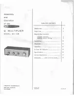 Preview for 3 page of Heathkit GD-125 Assembly Manual