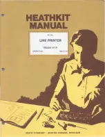 Heathkit H14 Manual preview