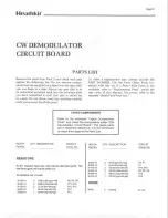 Preview for 23 page of Heathkit HD-3030 User Manual