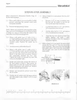 Preview for 52 page of Heathkit HD-3030 User Manual