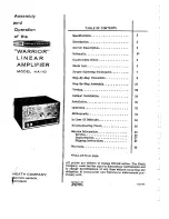 Preview for 2 page of Heathkit Heathkit HA-10 Manual