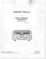 Предварительный просмотр 3 страницы Heathkit HW-104 Manual