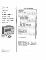 Предварительный просмотр 3 страницы Heathkit HW-30 Assembly Manual