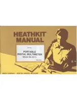 Heathkit IM-2215 Manual preview