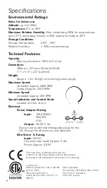 Предварительный просмотр 4 страницы Heathrow Scientific HS120155 Instruction Manual