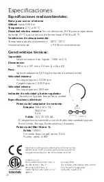 Предварительный просмотр 22 страницы Heathrow Scientific HS120155 Instruction Manual