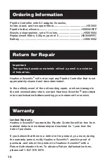 Предварительный просмотр 16 страницы Heathrow Scientific HS3000 Instruction Manual