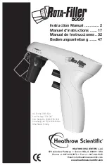 Preview for 1 page of Heathrow Scientific Rota-Filler 3000 Instruction Manual