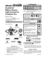 HeathZenith Dual Brite SL-5597 Quick Start Manual preview