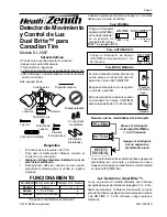 Preview for 5 page of HeathZenith Dual Brite SL-5597 Quick Start Manual