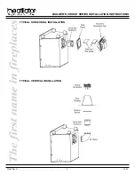 Preview for 4 page of Heatiator BCDV36 Installation And Operating Instructions Manual