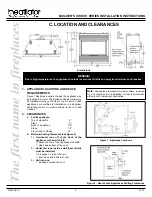 Preview for 6 page of Heatiator BCDV36 Installation And Operating Instructions Manual